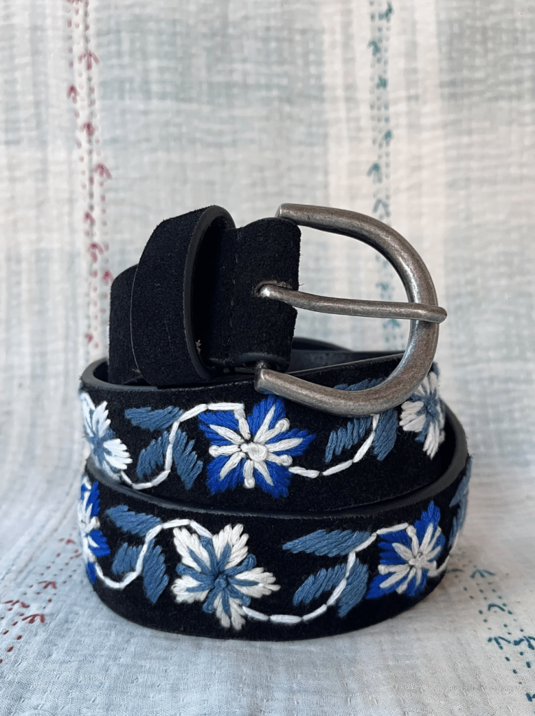ceinture violetta - orchidée bleue