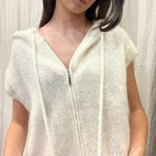 GILET PIA BLANC JOHANNA