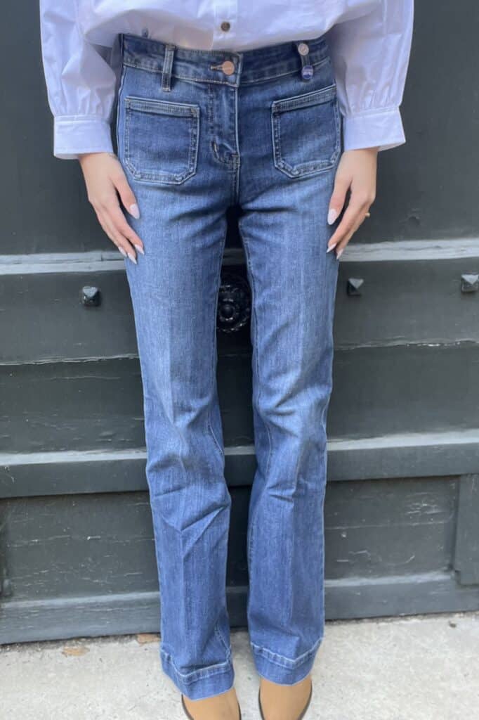 Jean Bastille alabama bleu oxford wash