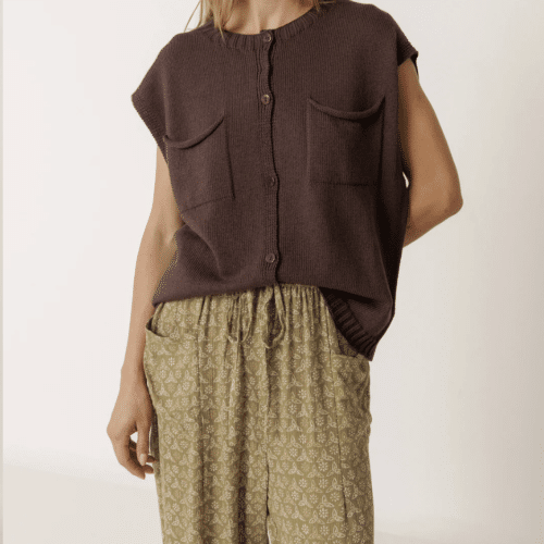 VESTE BOXY AVEC POCHES INDI&COLD