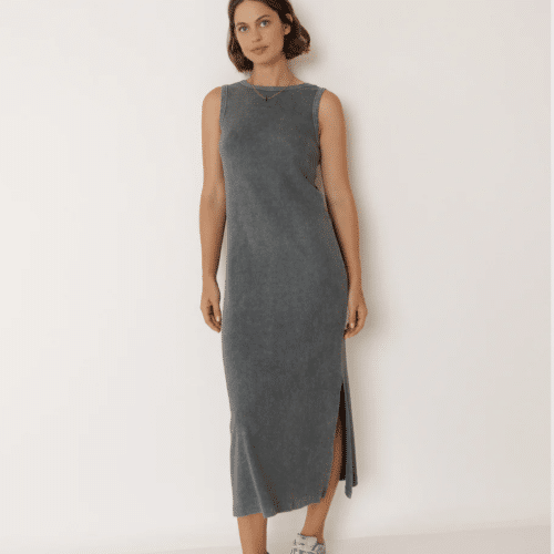 Robe longue en coton Indi&Cold
