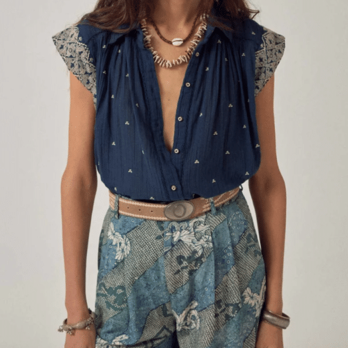 Chemise sans manches Karina Maison Hotel