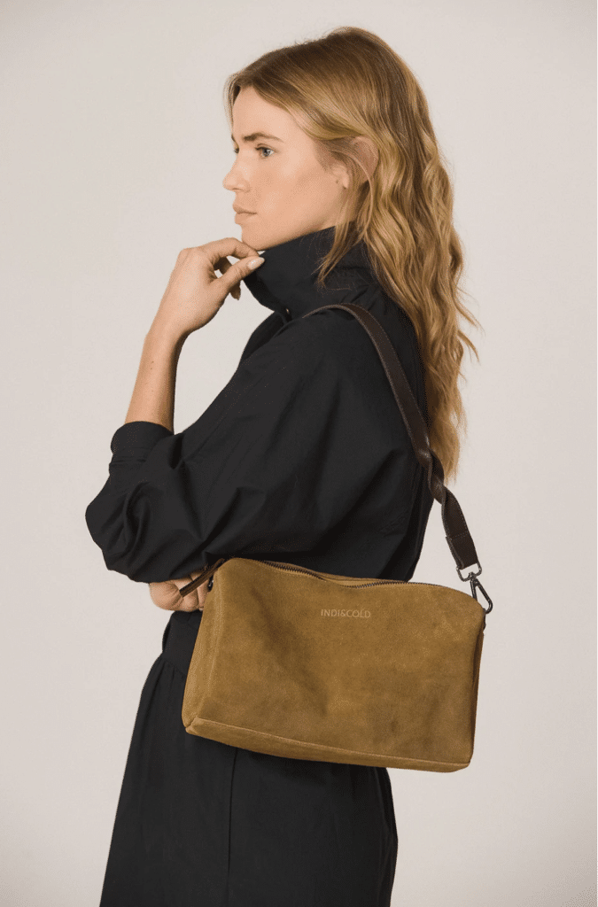 SAC ALLONGÉ EN DAIM Indi&Cold